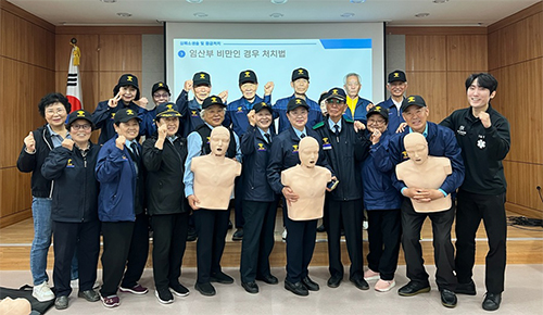 광탄면 실버경찰대, 찾아가는 응급처치 교육 기사 이미지
