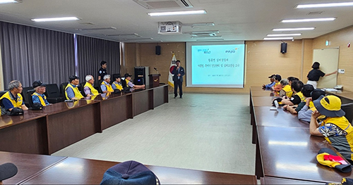 월롱면 실버경찰대, 혹서기 건강관리 교육 실시 기사 이미지